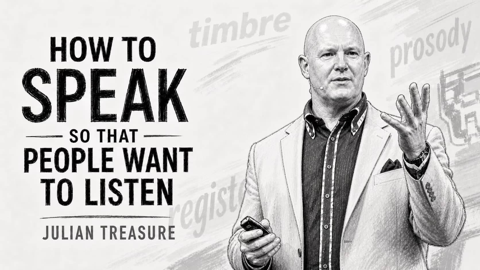 Julian Treasure — How to Speak So That People Want to Listen