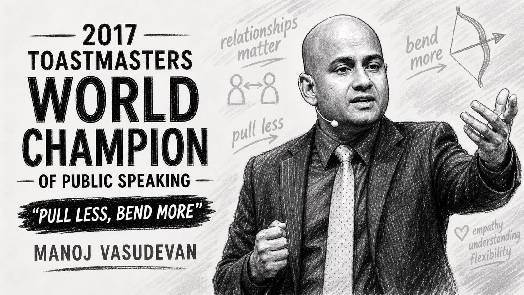 Manoj Vasudevan — Pull Less, Bend More