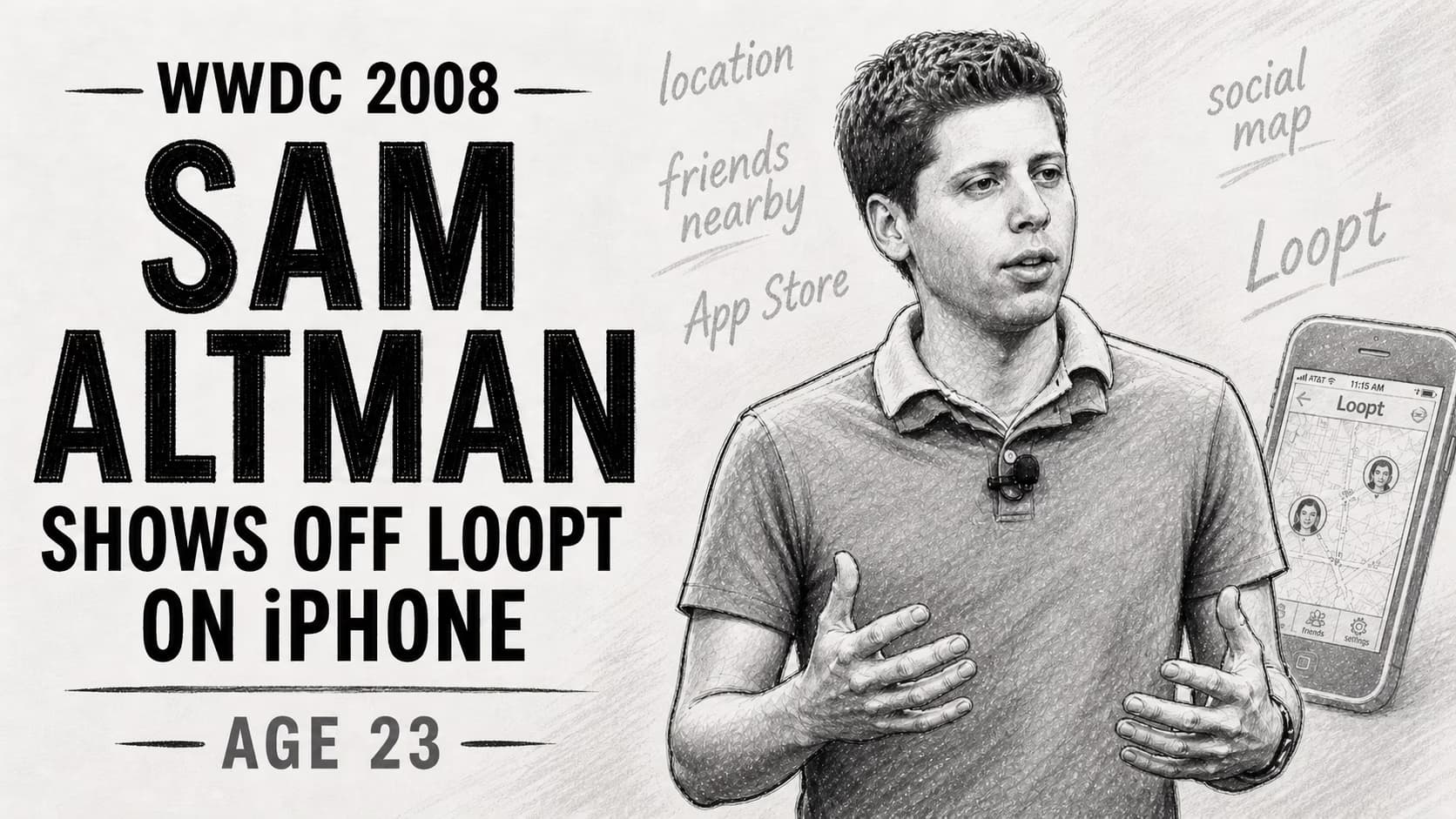 Sam Altman, Loopt at WWDC