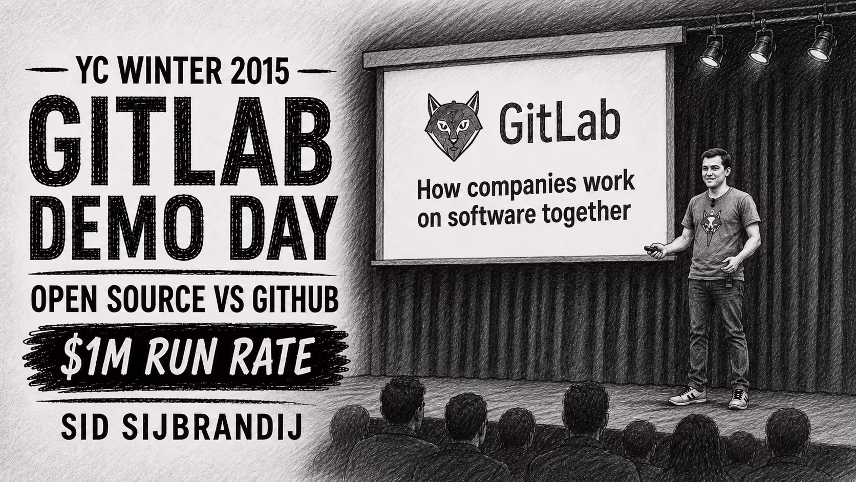 GitLab demo-day pitch by Sid Sijbrandij