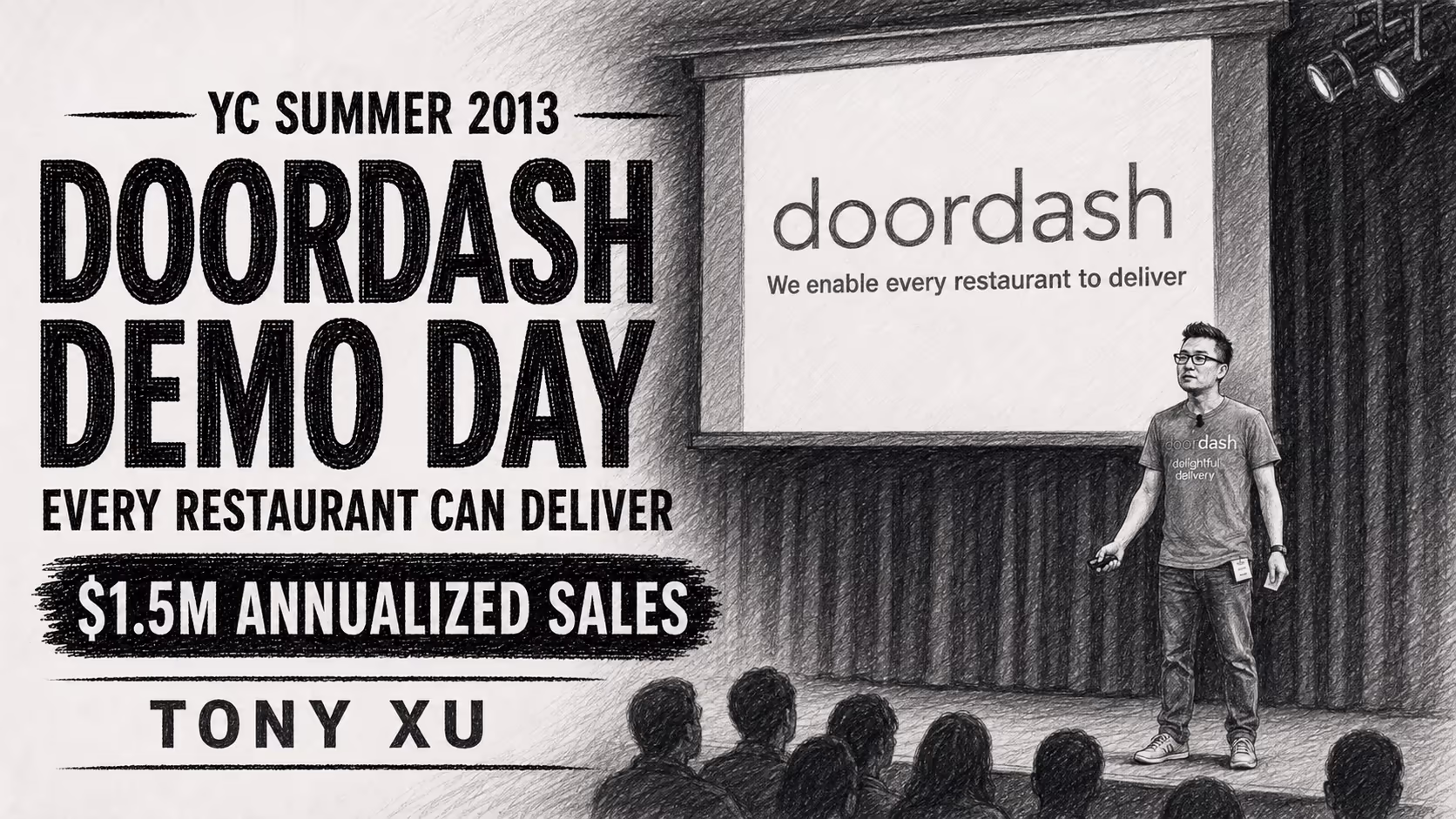 DoorDash demo-day pitch by Tony Xu